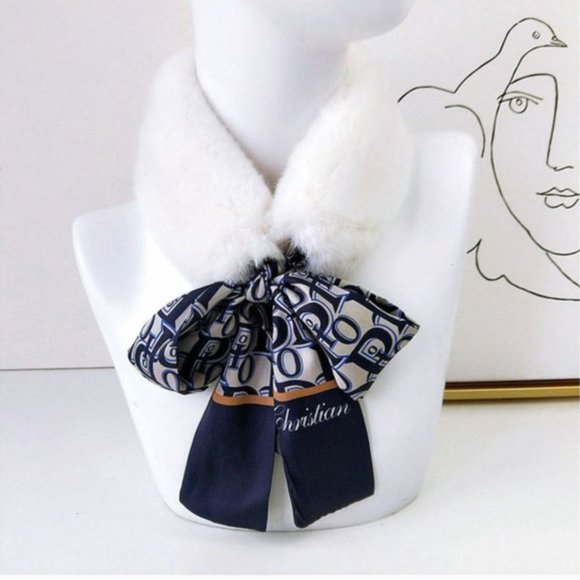 NEW Elegant Faux Fur Scarf - Picture 6 of 16